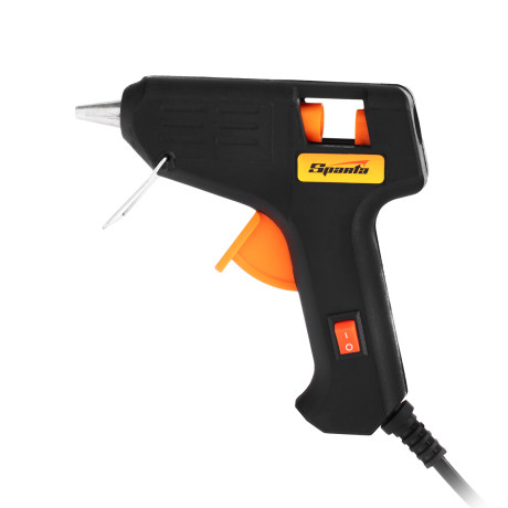 Набор клеевых пистолетов в кейсе, 7/11 мм, 20/100 Вт, 3/8 г/мин, выключатель Sparta