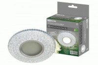 TDM Св-к св/д встр. СВ 03-15 MR16 50W G5.3 LED подсветка 3W зеркальный/хром SQ0359-0145