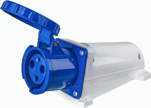 Navigator розетка силовая CEE (разъем) NCA-SR133-63-220 стационарная наружная 63А 2P+PE IP54, 14300