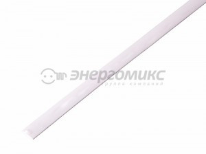 REXANT термоусадка трубка ТУТ 6/3 мм 1м  белая, цена за шт (50!), 20-6001