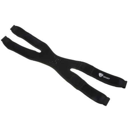 Суппорт-фиксатор X-образный на колено тм BY SPORT, 45x27см, нейлон 22%, лайкра 22%, неопрен 56%