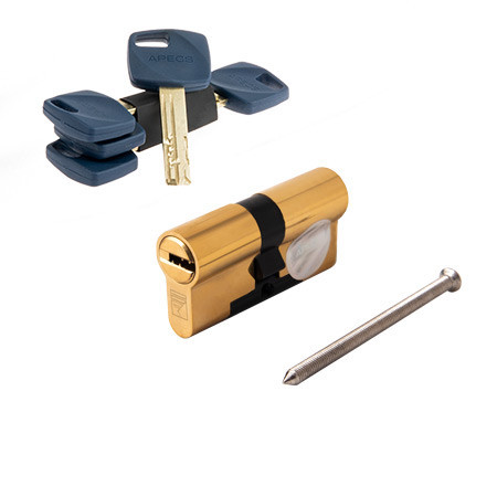 Личина Apecs Premier  XR-60-G (золото) перфоключ \5 (20)