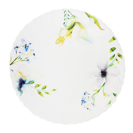 MILLIMI Шабер Тарелка десертная, опаловое стекло, 19см