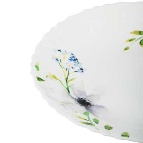 MILLIMI Шабер Тарелка десертная, опаловое стекло, 19см