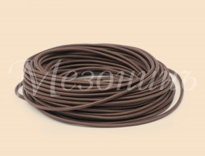 МЕЗОНИНЪ РЕТРО-провод круглый 2х0,75, шоколад (бух. 25м, цена за 1м) GE70160-17