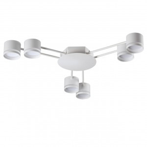 LUMION 8235/6C COMFI LN25 бел., мет. люстра LED GX53 6x10W 220V GARETA