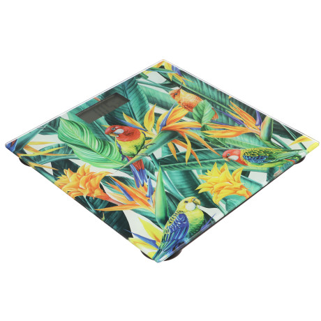 LEBEN Весы напольные электронные "Нежная история", ЖК-дисплей, макс. нагр.до 180кг, 28х28х0,5см