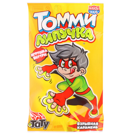 Взрывная карамель с татуировкой "ТОММИ-ЛИПУЧКА" 1гр