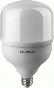 ОНЛАЙТ высокомощн. E27 T120 50W (3500lm) 6500K 6K 118x190 OLL-T120-50-230-865-E27/Е40, 82905
