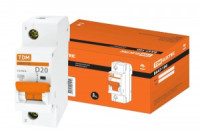 TDM автоматический выкл. ВА47-100 1P 20А 10кА х-ка D (6!) SQ0207-0003