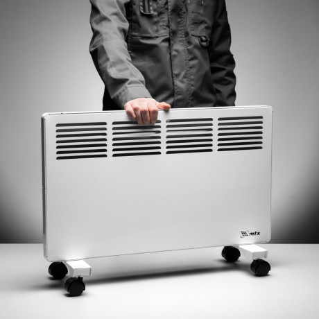 Конвектор электрический КМ-2000.2, 230 В, 2000 Вт, X-образный нагреватель, колеса, термостат MTX