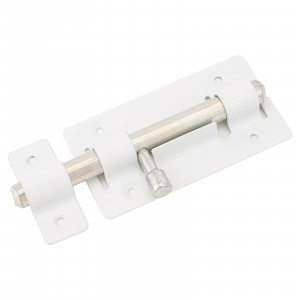 Засов Киров Секрет ЗД-01 белый  круглый (20)