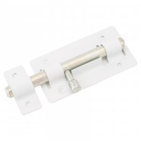 Засов Киров Секрет ЗД-01 белый  круглый (20)