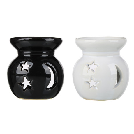 Аромалампа "Звезды и луна", 7х7х7см, керамика, 2 дизайна