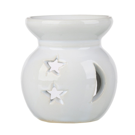 Аромалампа "Звезды и луна", 7х7х7см, керамика, 2 дизайна