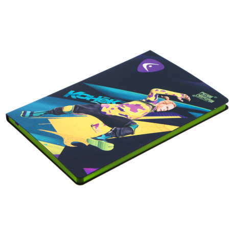 BY Русские Супергерои Бизнес - блокнот А5, 192стр., гибкая обл., цв.срез, закл., "Конек"