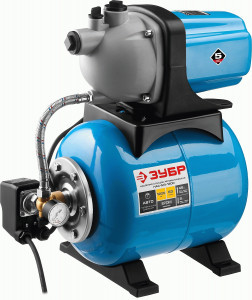 Станция насосная ЗУБР "МАСТЕР" М3 автоматическая, 1200 Вт, 63 л/мин, бак 20 л
