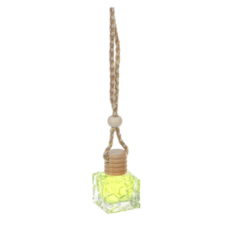 LADECОR Ароматизатор на подвесе, в декоративном флаконе, лимон, жасмин, османтус