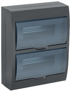 IEK KREPTA 3 корпус пластик. ЩРН-П-24 мод. навесной ЧЕРНЫЙ IP41 MKP12-N-24-41-K02