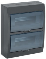 IEK KREPTA 3 корпус пластик. ЩРН-П-24 мод. навесной ЧЕРНЫЙ IP41 MKP12-N-24-41-K02