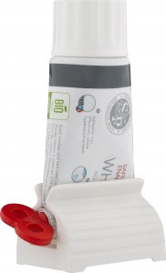 Дозатор для зубной пасты, тюбик до 56мм, 7*4,5*3,5см, пластик (кратность 30!!!) 105859 Рыжий Кот