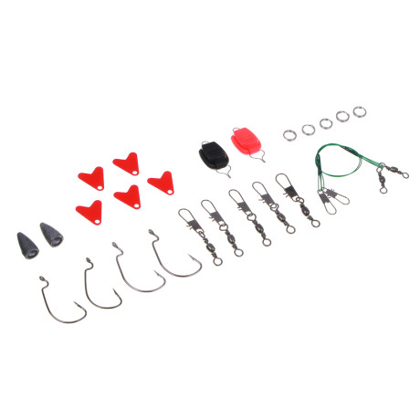 AZOR FISHING Набор спиннинговый 88 предметов