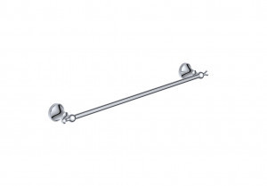 DIADONNA Держатель для полотенец настенный (Zn) нерж.сталь, хром, D8001