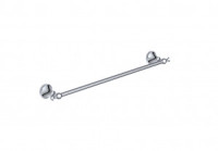 DIADONNA Держатель для полотенец настенный (Zn) нерж.сталь, хром, D8001