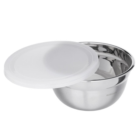 SATOSHI Набор салатников с крышками 6пр:14,16,18см, нерж.сталь