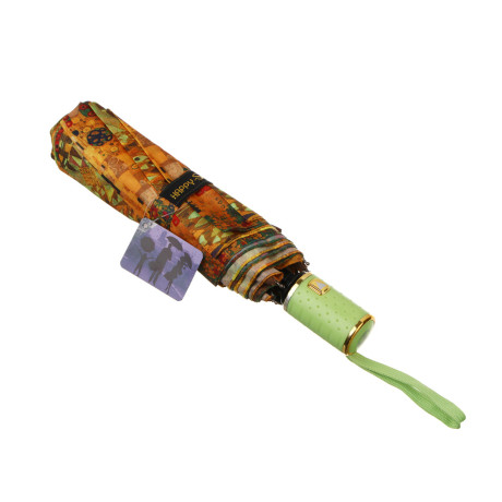 Зонт женский, полуавтомат, сплав, пластик, полиэстер, 55см, 8 спиц, 4 дизайна, арт.5