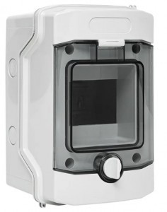 EKF Unix65 бокс (корпус) пластик. ЩРН-П- 4 навесной (210х128х120), оплпмбировка, IP65 ux65-4-n