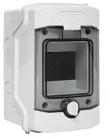 EKF Unix65 бокс (корпус) пластик. ЩРН-П- 4 навесной (210х128х120), оплпмбировка, IP65 ux65-4-n