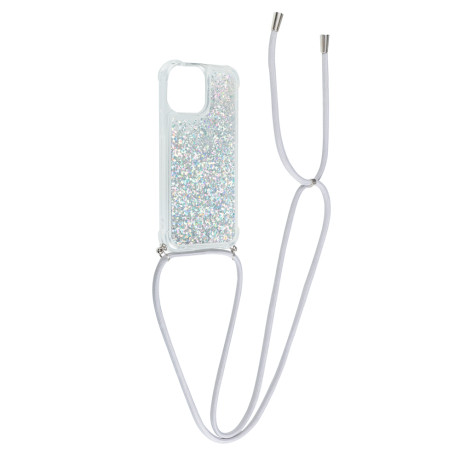 ВСЁГАЗИН Чехол для смартфона Блестки, iP - 13 pro max, подвес шнурок