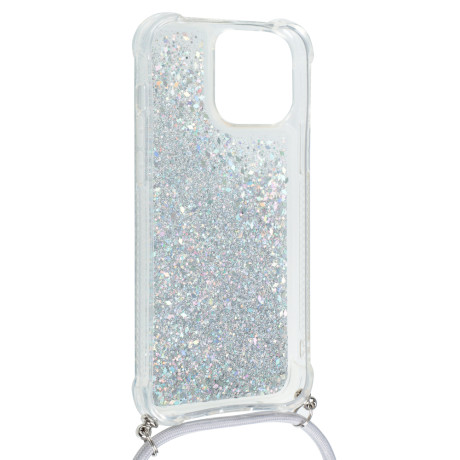 ВСЁГАЗИН Чехол для смартфона Блестки, iP - 13 pro max, подвес шнурок