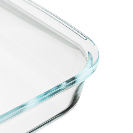 SATOSHI Форма для запекания жаропрочная прямоугольная, с ручками, стекло, 34,5х20,4х5,2см, 2,2л