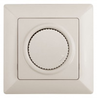 ЭРА Intro Solo диммер СУ поворотный, 600Вт 230В, IP20, слоновая кость 7271