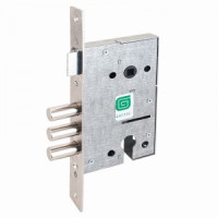 Гардиан 1211 б/о б/накл под ц/мех. ЗЩ  м/о 85мм Замок врезной б/руч (15)