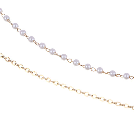 Ожерелье, бижутерия, пластик, сплав, БЖ-14