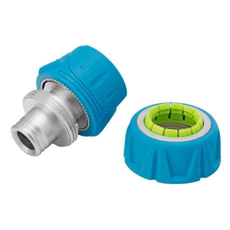 Соединитель быстросъемный 3/4", алюминий, TPR, LUXE Palisad