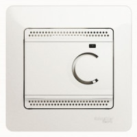 Systeme Electric GLOSSA термостат электр 10А д/тепл. пола с датч от +5° до +50°С перламутр GSL000638