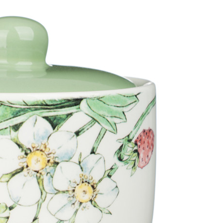 MILLIMI Земляника Сахарница, 11х11см, 500мл, керамика