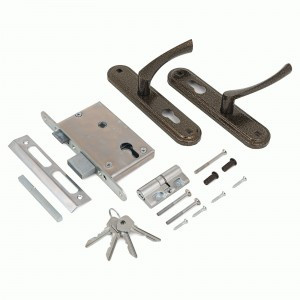 Д-град Зенит ЗВ4-3.07 бронза Замок врезной с/руч (15)