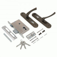 Д-град Зенит ЗВ4-3.07 бронза Замок врезной с/руч (15)