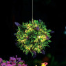 INBLOOM Светильник Зеленый шар d25см сведодиод, вращающийся, 100led, 8 режимов, DS SV USB, пульт