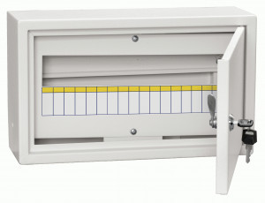 IEK TITAN 3 щит (корпус) метал. ЩРн-18 (265х440х120) навесной, белый IP31 MKM13-N-18-31-Z