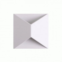 ODEON LIGHT 3909/10WL ODL20 119 бел/металл Настенный св-к накл. LED 3500K 10W IP65 TIBRO 60x180