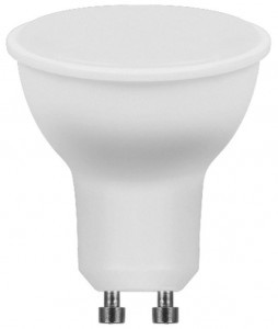 Feron MR16 GU10 230V 7W(560lm) 6400K 6K матовая 57x50 LB-26 25291