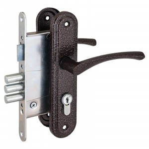 Омега Д-град ЗВ4.2-01 медь м/о 55 Замок врезной цилиндровый с/руч15)