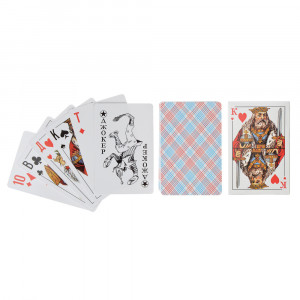 Карты игральные классические, 54 карты,  высший сорт, 57х88мм, бумага