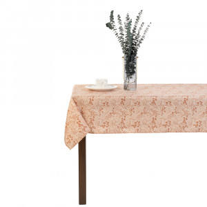 PROVANCE Карамель Скатерть текстильная 110х140см с водоотталкивающей пропиткой, цветы